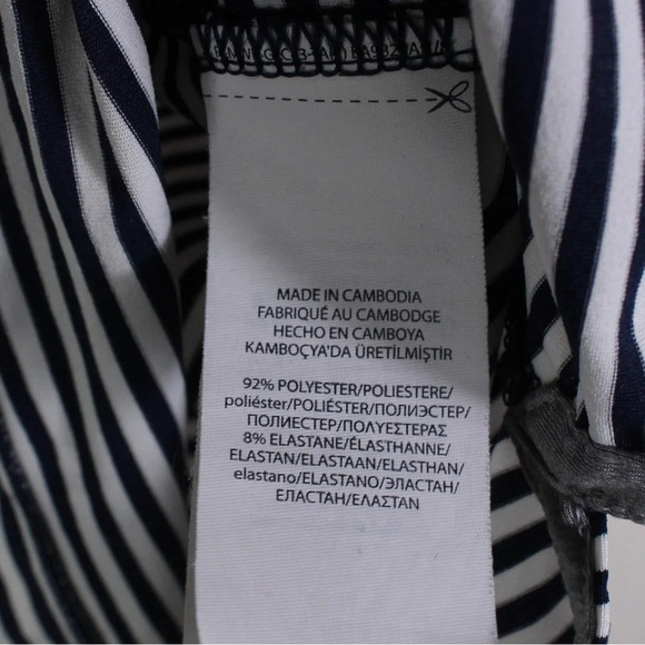 RLX Ralph Lauren Polo - Size XXL Blue White Stripped - Picture 5 of 5